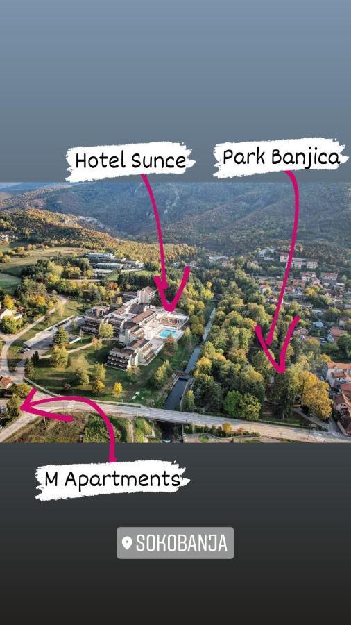 M Apartments Sokobanja Zewnętrze zdjęcie